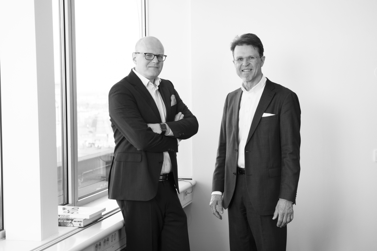 Björn Henriksson Partner and Janeric Peterson Founding Partner